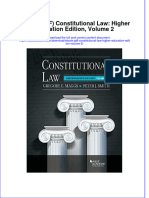 Ebook PDF Constitutional Law Higher Education Edition Volume 2 PDF