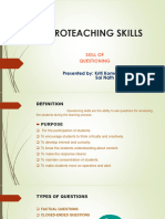 Microteaching Skills