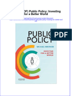 Ebook Ebook PDF Public Policy Investing For A Better World 2 PDF