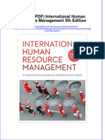 FULL Download Ebook PDF International Human Resource Management 5th Edition PDF Ebook