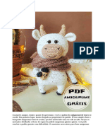 PDF Croche de Willy o Touro Receita de Amigurumi Gratis