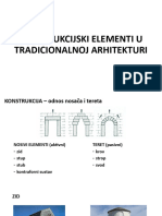 Konstrukcijski Elementi u Tradicionalnoj Arhitekturi (1)