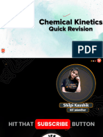 Chemical Kinetics: Quick Revision