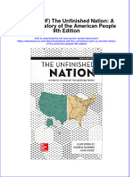 Ebook PDF The Unfinished Nation A Concise History of The American People 9th Edition PDF