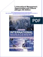 FULL Download Ebook PDF International Management Strategic Opportunities and Cultural Challenges 5th Edition PDF Ebook