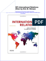 FULL Download Ebook PDF International Relations 2nd Edition by Eric B Shiraev PDF Ebook