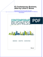 Ebook PDF Contemporary Business 17th Edition by Louis e Boone PDF