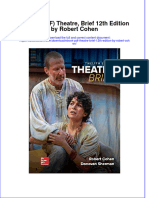 Ebook PDF Theatre Brief 12th Edition by Robert Cohen PDF