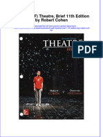 Ebook PDF Theatre Brief 11th Edition by Robert Cohen PDF