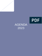ESCOLHIDA - Copia - Agenda 2023 1 Dia Por Página Sem Horas Blue
