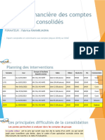 Comptes Consolidés - Cours N°3