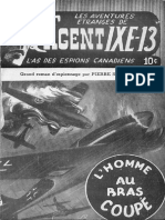 EBOOK Pierre Saurel - Les Aventures Etranges de L Agent IXE-13 38 L Homme Au Bras Coupe