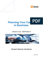 BSU-ESL Module Handbook (Planning Your Career in Business) 2022 (V-3)