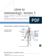 Intro Lecture1c Cells, Lymph