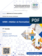 M101 INTRODUCTION AU METIER GENIE CIVIL (Version Sep 2021) - GUIDE TP