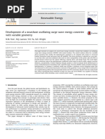 Development of A Nearshore Oscillating Surge Wave Energy Converter With Variable Geometry