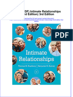 FULL Download Ebook PDF Intimate Relationships Third Edition 3rd Edition PDF Ebook