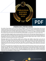 Materi Paralegal Justice Award
