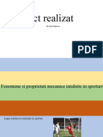 Fenomene Si Proprietati Mecanice Intalnite in Sporturi