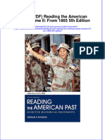 Ebook Ebook PDF Reading The American Past Volume II From 1865 5th Edition PDF
