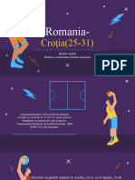 Romania-Croatia Handbal