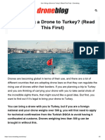 Can I Bring A Drone To Turkey - (Read This First) - Droneblog
