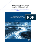 Ebook PDF Tourism and Social Marketing by C Michael Hall PDF