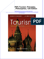 Ebook PDF Tourism Principles Practices Philosophies 12th Edition PDF
