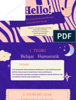 Kelompok 4 - TEORI BELAJAR HUMANISTIK DAN KONSTRUKTIVISTIK