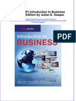 FULL Download Ebook PDF Introduction To Business Third 3rd Edition by Julian e Gaspar PDF Ebook