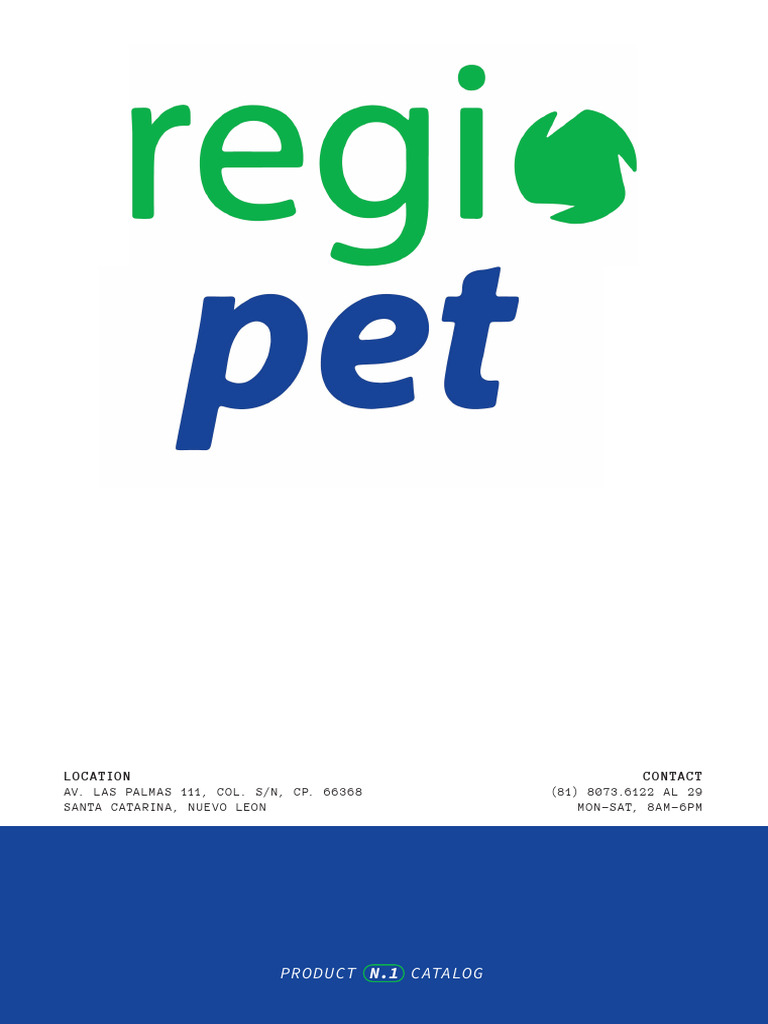 Regiopet catalogo claves pdf quality business process