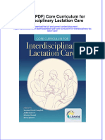Ebook PDF Core Curriculum For Interdisciplinary Lactation Care PDF