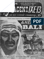 EBOOK Pierre Saurel - Les Aventures Etranges de L Agent IXE-13 61 Le Negre Bali