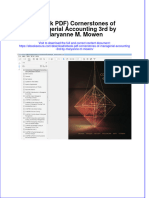 Ebook PDF Cornerstones of Managerial Accounting 3rd by Maryanne M Mowen PDF