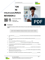 Medicine For Healthcare Professionals Revision 2 British English Teacher