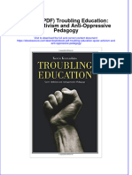 Ebook PDF Troubling Education Queer Activism and Anti Oppressive Pedagogy PDF