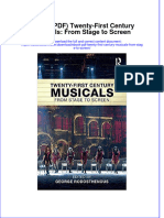 Ebook PDF Twenty First Century Musicals From Stage To Screen PDF