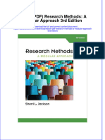Ebook Ebook PDF Research Methods A Modular Approach 3rd Edition PDF