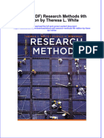 Ebook Ebook PDF Research Methods 9th Edition by Theresa L White PDF