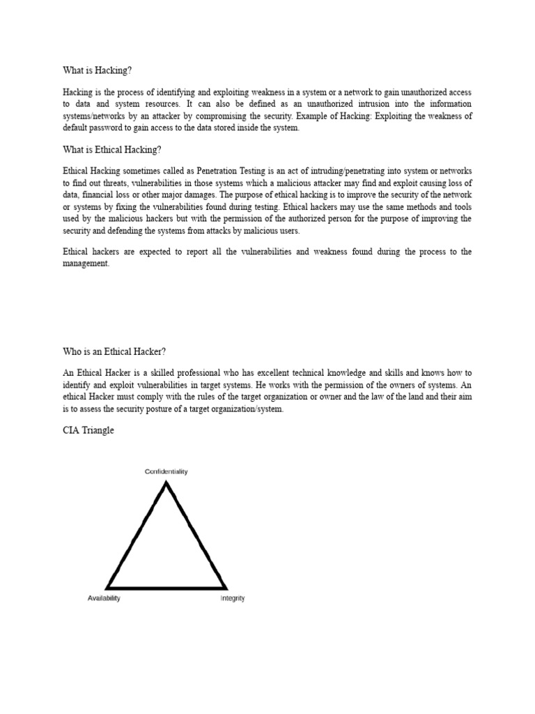 Ethical Hacking Chap - 1 | PDF | Domain Name System | White Hat ...