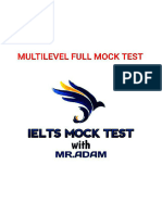 ML MOCK TEST (2) (CEFR) @IELTS_FREE_MOCK_TEST