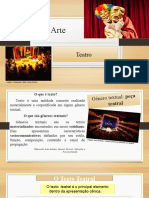 Arte - Linguagem Teatral