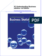 Ebook PDF Understanding Business Statistics 1st Edition PDF