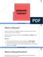 Demand Theory