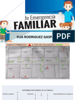 Modelo Plan de Emergencias Familia Rodriguez