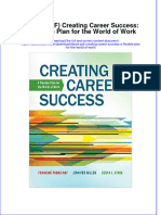 Ebook PDF Creating Career Success A Flexible Plan For The World of Work PDF