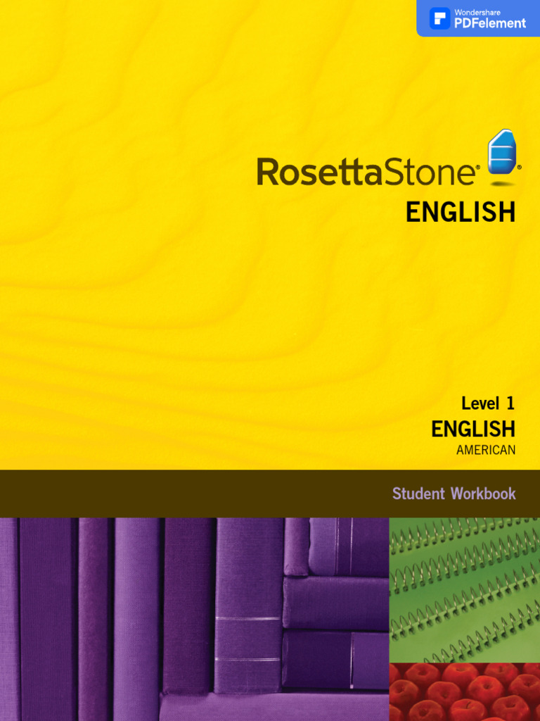 English (American) Level 1 - Student Workbook | PDF