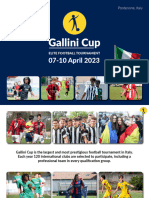 Brochure Gallini Cup 2023