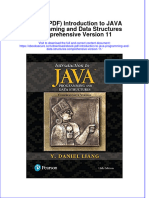 FULL Download Ebook PDF Introduction To Java Programming and Data Structures Comprehensive Version 11 PDF Ebook