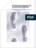 Ebook PDF Criminal Investigation An Illustrated Case Study Approach PDF